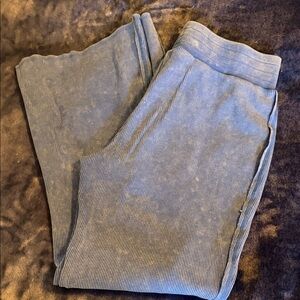 Telluride Ribbed Blue Lounge Pants